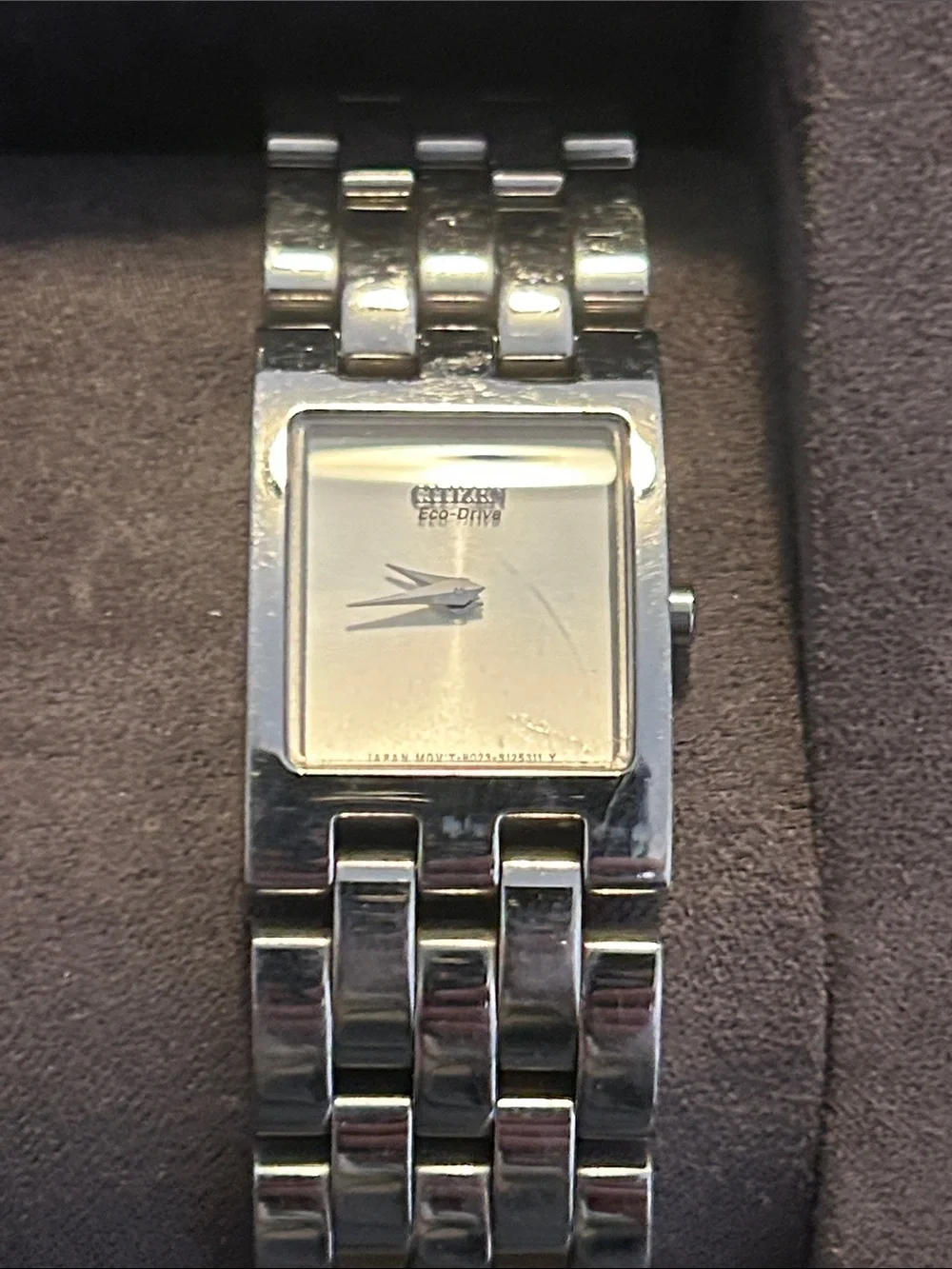 Citizen Silver Stainless Steel Women's Bracelet Watch with White Dial